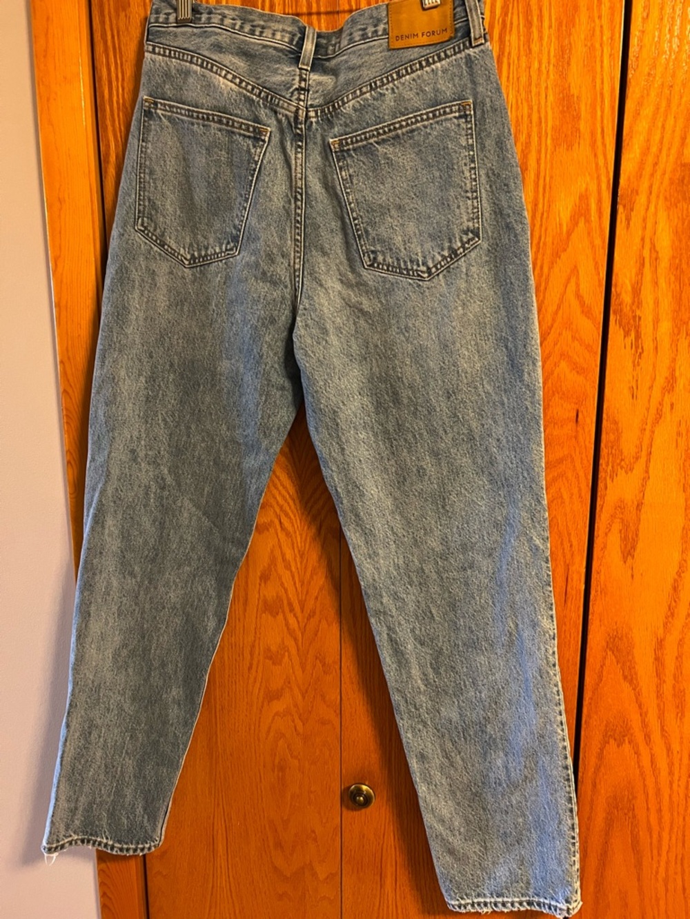 Aritzia Light Blue Straight Leg Jeans